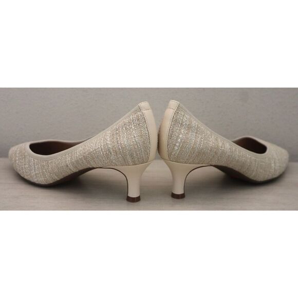 Rockport CI3508 Women's Sz 10M Cream/Light Beige Total Motion Kaiya Pumps - Picture 13 of 16